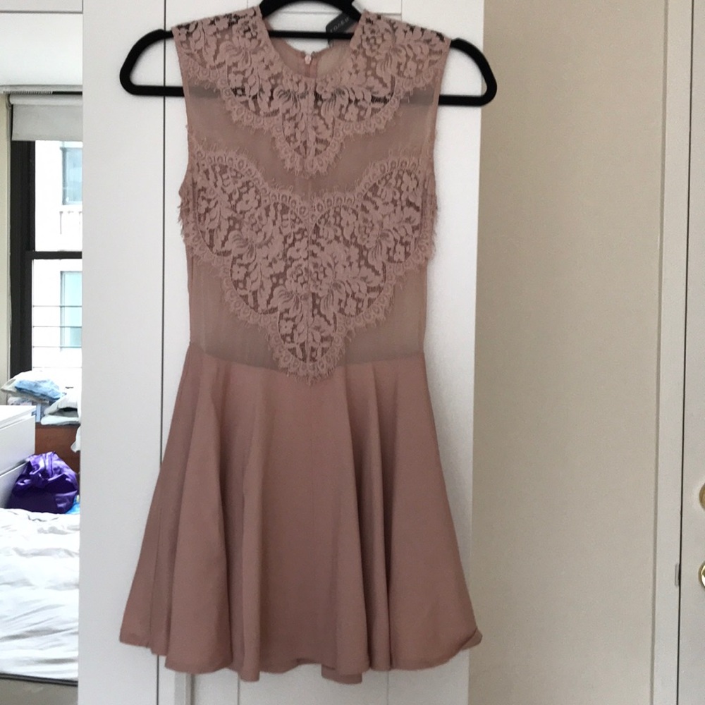 Lover Blush skater dress